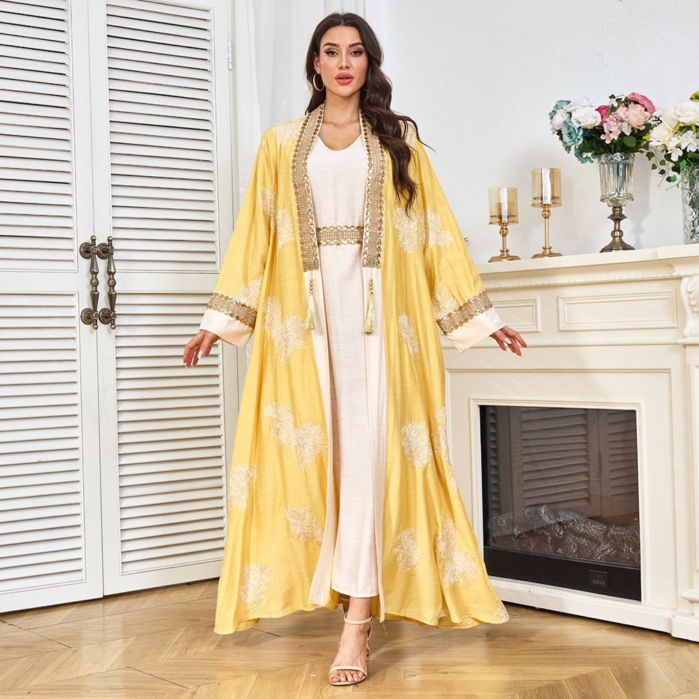 Yellow Winter Clothing - MT480 새로운 에스닉 스타일 여성 의류