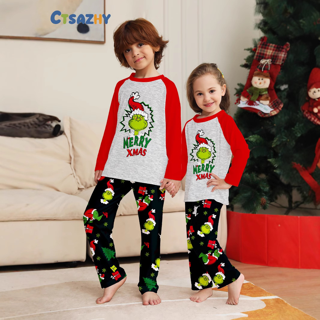 Winter Clothing For Kids - 크리스마스 가족복, 가을 겨울 크리스마스 홈웨어와
