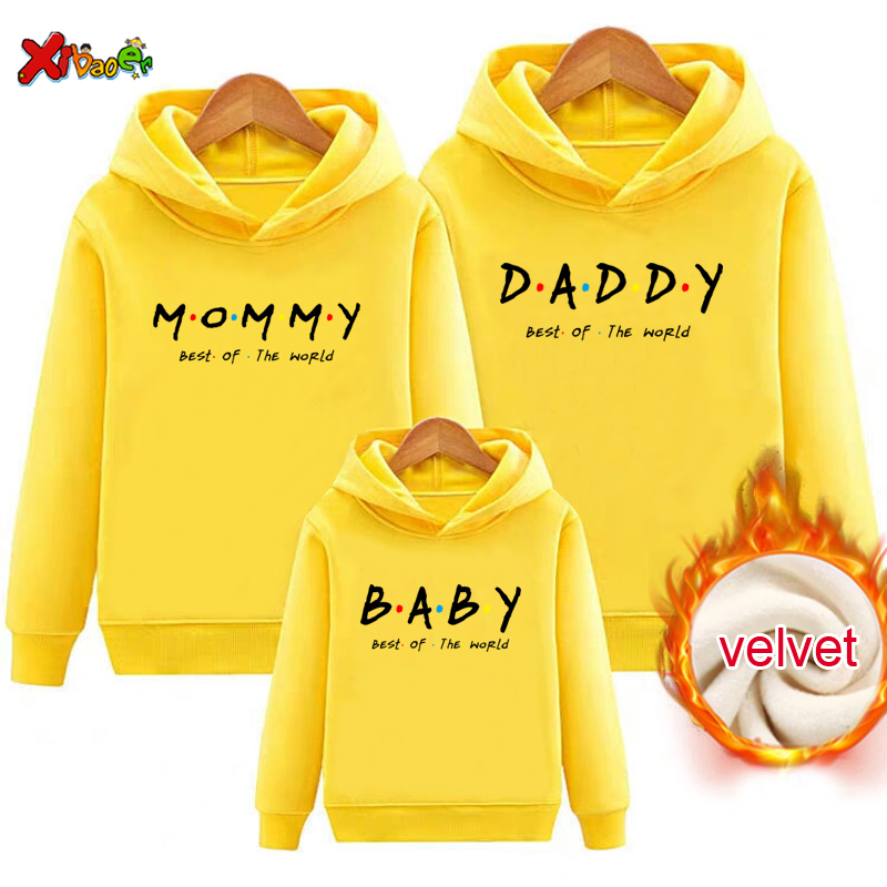 Winter Clothing For Kids - 가족 복장 매칭 후디, 겨울 옷,