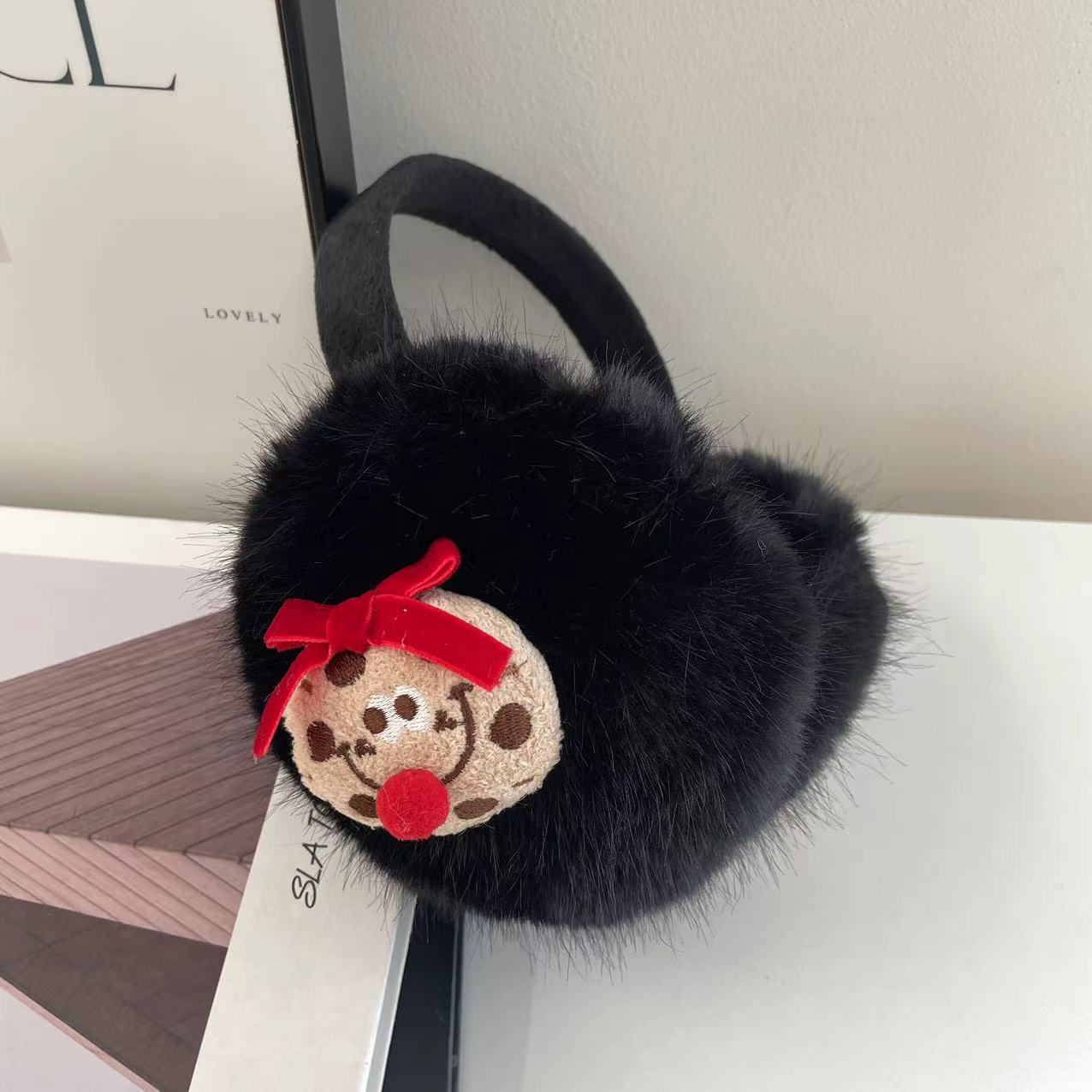 Anjj 귀여운 만화 귀마개 겨울 패션 따뜻한 방풍 부 - Winter Clothing Earmuffs 리뷰 및 가격