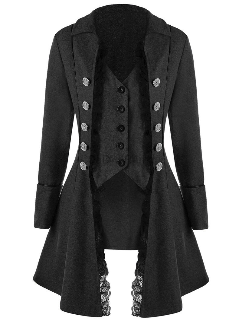 겨울 여성 자켓 고딕 Steampunk 코르셋 할로윈  - Winter Clothing Women'S 리뷰 및 가격