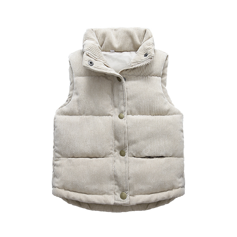 남아 여아 코듀로이 조끼, 두꺼운 따뜻한 재킷, 가을  - Winter Clothing For Kids 리뷰 및 가격