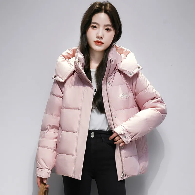 노란색 겨울 짧은 코트 여성 2025 새로운 두꺼운 코 - Yellow Winter Clothing 리뷰 및 가격