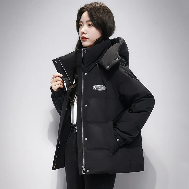 노란색 겨울 짧은 코트 여성 2025 새로운 두꺼운 코 - Yellow Winter Clothing 리뷰 및 가격