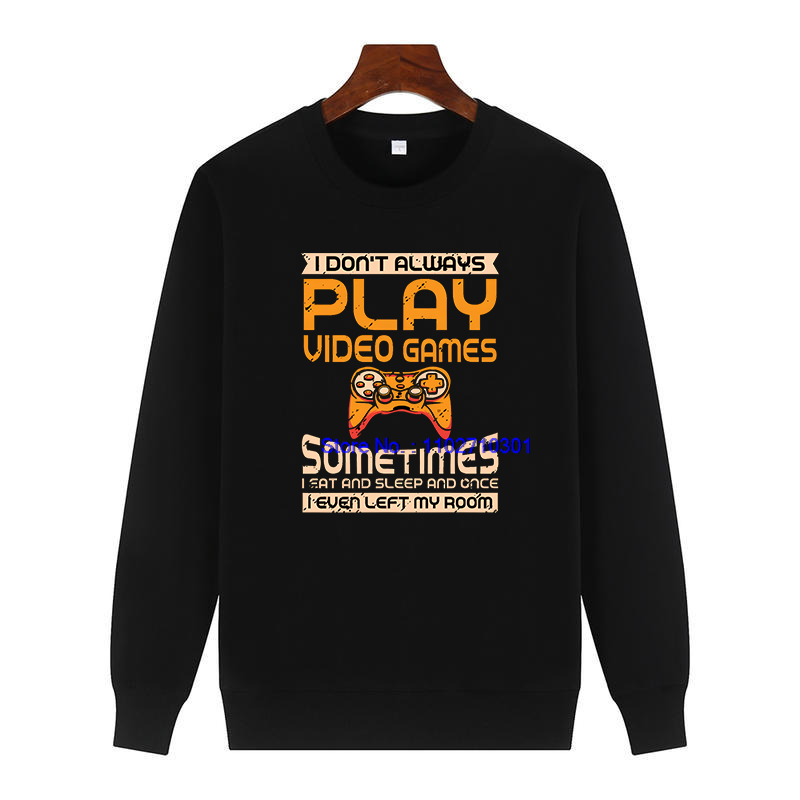 남성용 플리스 풀오버 스웨터 크루넥 '나는 항상 비디오 - Winter Clothing Video 리뷰 및 가격