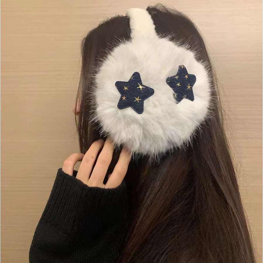 패션 새로운 빛나는 스타 귀마개 겨울 따뜻한 부드러운  - Winter Clothing Earmuffs 리뷰 및 가격