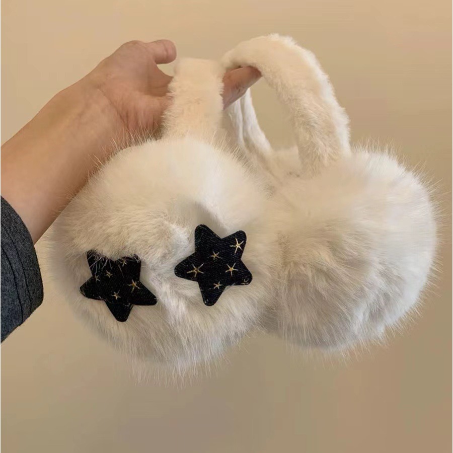 패션 새로운 빛나는 스타 귀마개 겨울 따뜻한 부드러운  - Winter Clothing Earmuffs 리뷰 및 가격