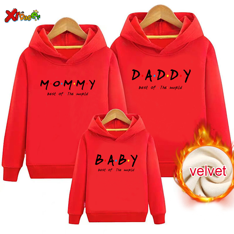 가족 복장 매칭 후디, 겨울 옷, 친구 TV 폰트 복장 - Winter Clothing For Kids 리뷰 및 가격